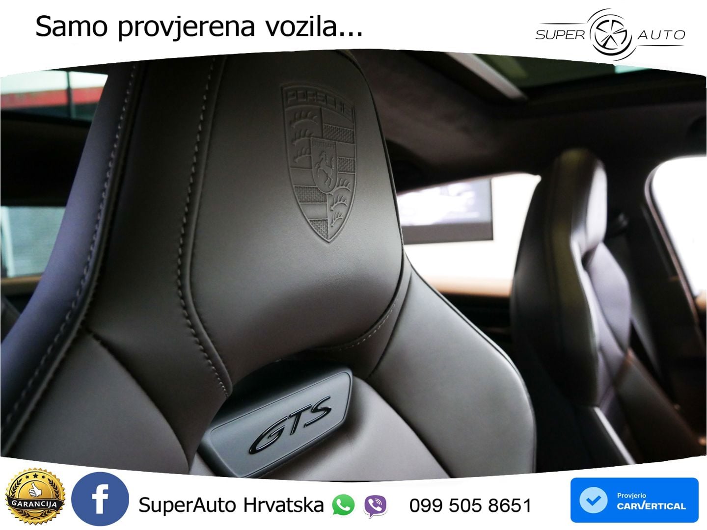 Porsche Panamera GTS 4.0 V8 (500 KS) PDK ZRAČNI+ACC+GR SJED+KAM+PANO