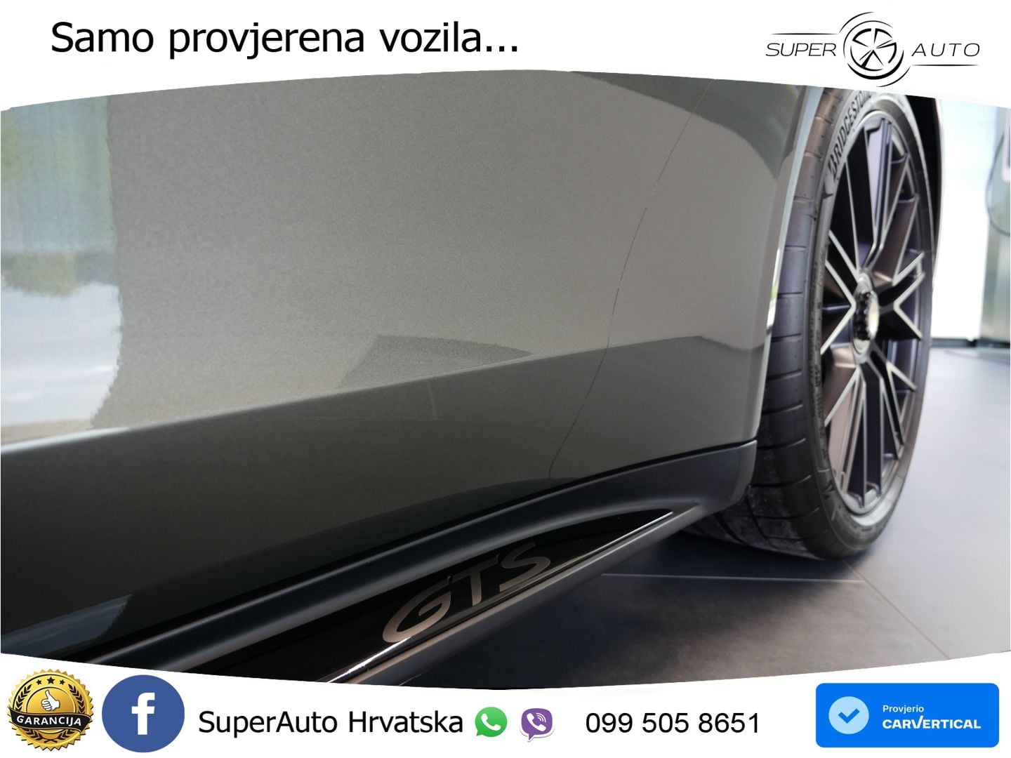 Porsche Panamera GTS 4.0 V8 (500 KS) PDK ZRAČNI+ACC+GR SJED+KAM+PANO