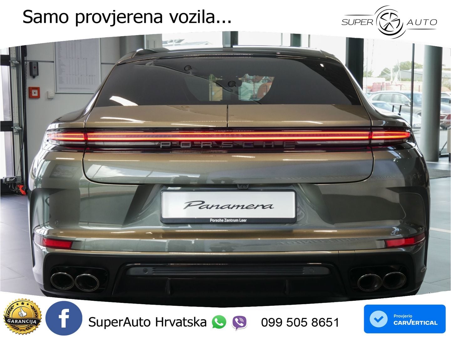 Porsche Panamera GTS 4.0 V8 (500 KS) PDK ZRAČNI+ACC+GR SJED+KAM+PANO
