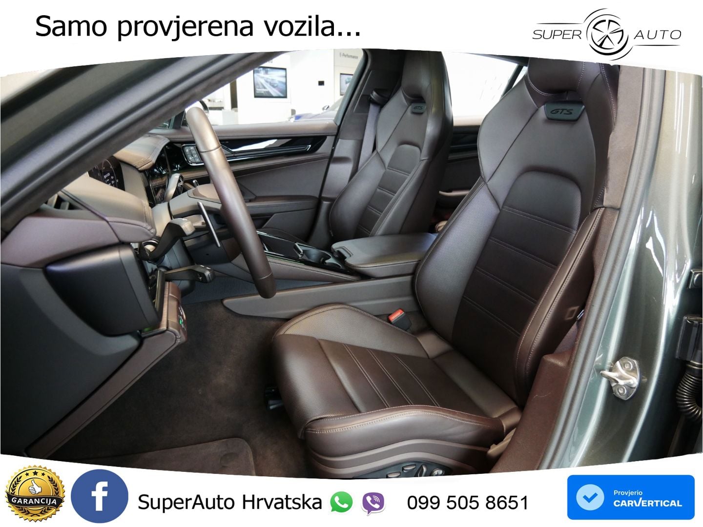 Porsche Panamera GTS 4.0 V8 (500 KS) PDK ZRAČNI+ACC+GR SJED+KAM+PANO