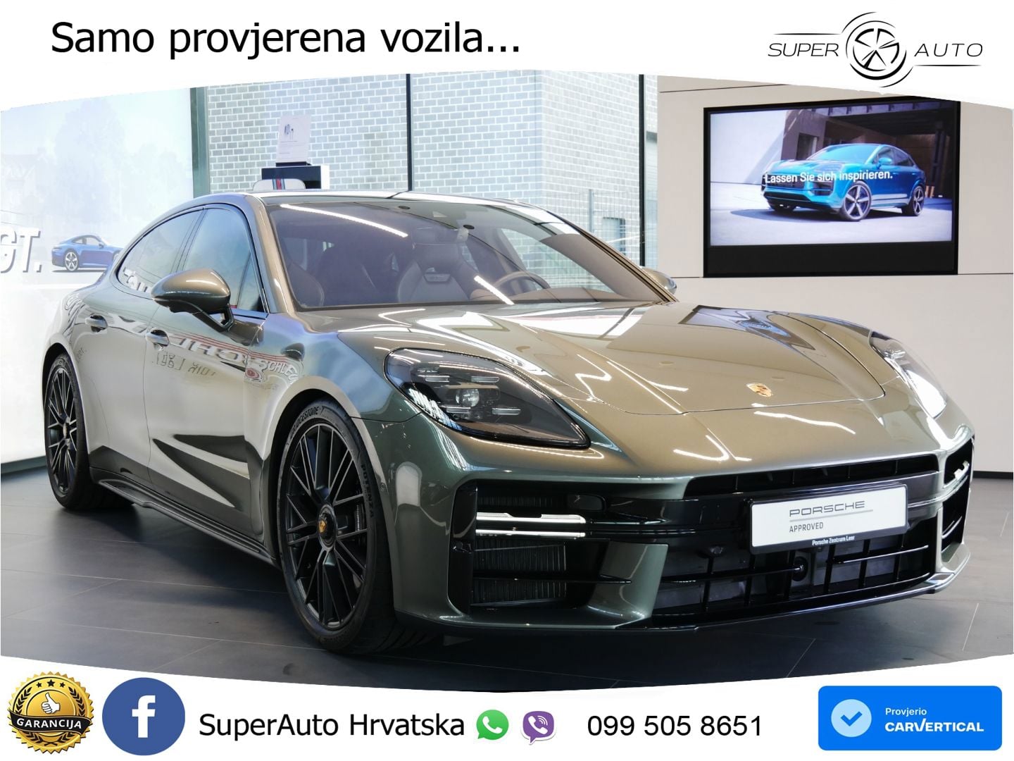 Porsche Panamera GTS 4.0 V8 (500 KS) PDK ZRAČNI+ACC+GR SJED+KAM+PANO