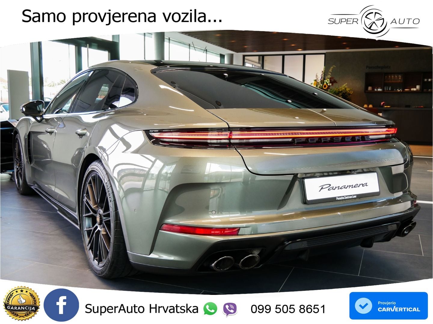 Porsche Panamera GTS 4.0 V8 (500 KS) PDK ZRAČNI+ACC+GR SJED+KAM+PANO