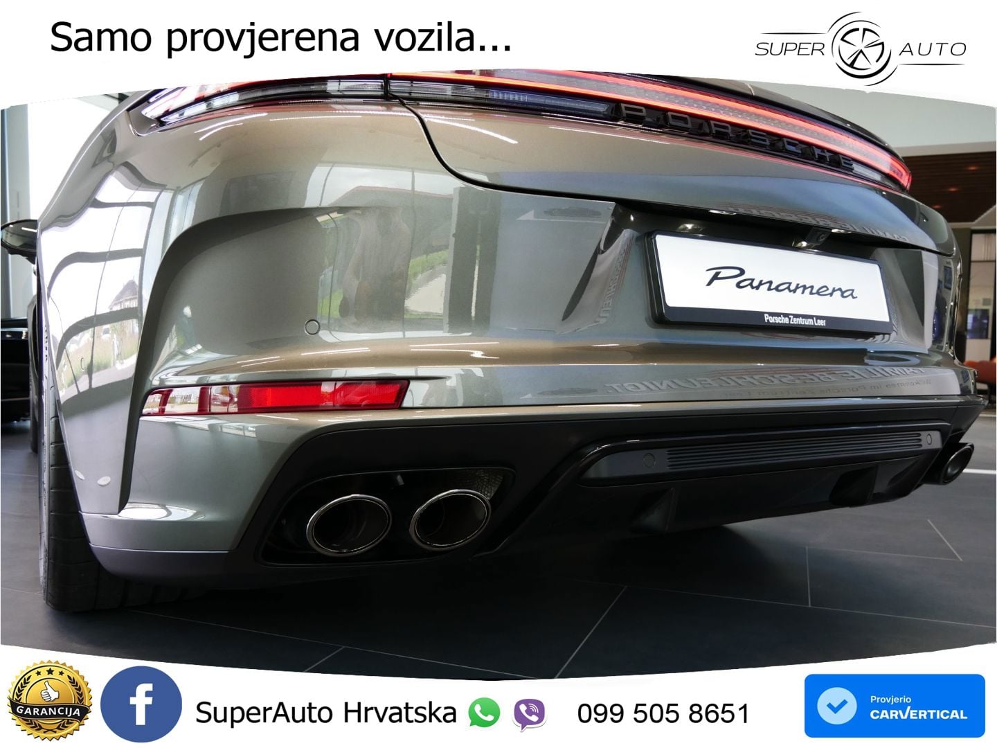 Porsche Panamera GTS 4.0 V8 (500 KS) PDK ZRAČNI+ACC+GR SJED+KAM+PANO