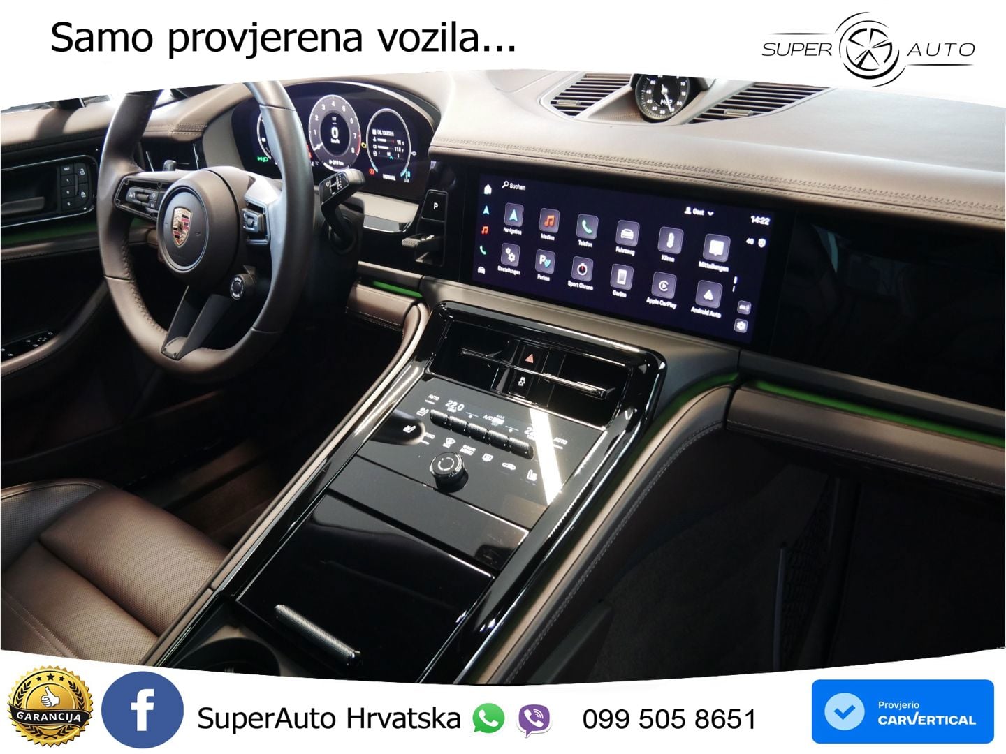 Porsche Panamera GTS 4.0 V8 (500 KS) PDK ZRAČNI+ACC+GR SJED+KAM+PANO