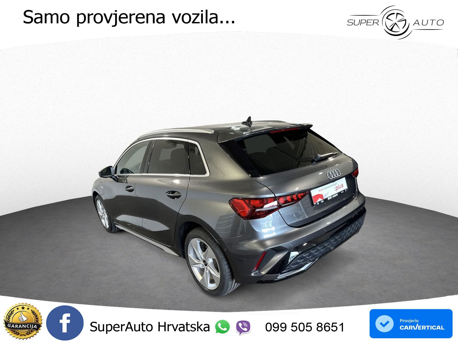 Audi A3 Sportback 40 TFSI e (204 KS) Plug-in Hybrid S tronic S line LED+GR SJED+ACC
