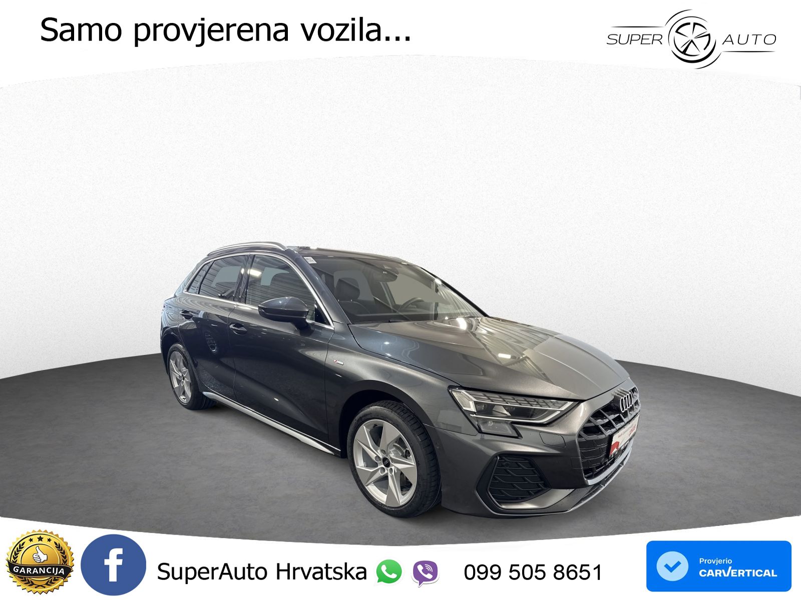 Audi A3 Sportback 40 TFSI e (204 KS) Plug-in Hybrid S tronic S line LED+GR SJED+ACC