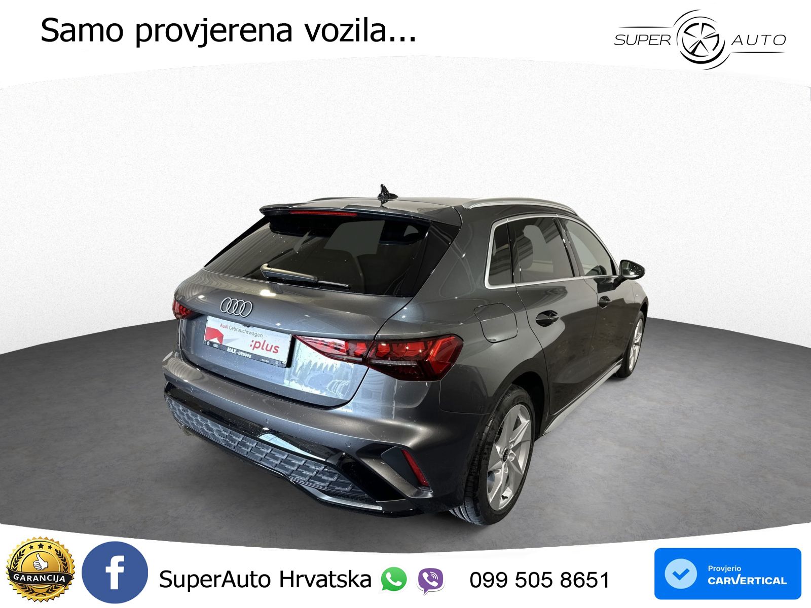 Audi A3 Sportback 40 TFSI e (204 KS) Plug-in Hybrid S tronic S line LED+GR SJED+ACC