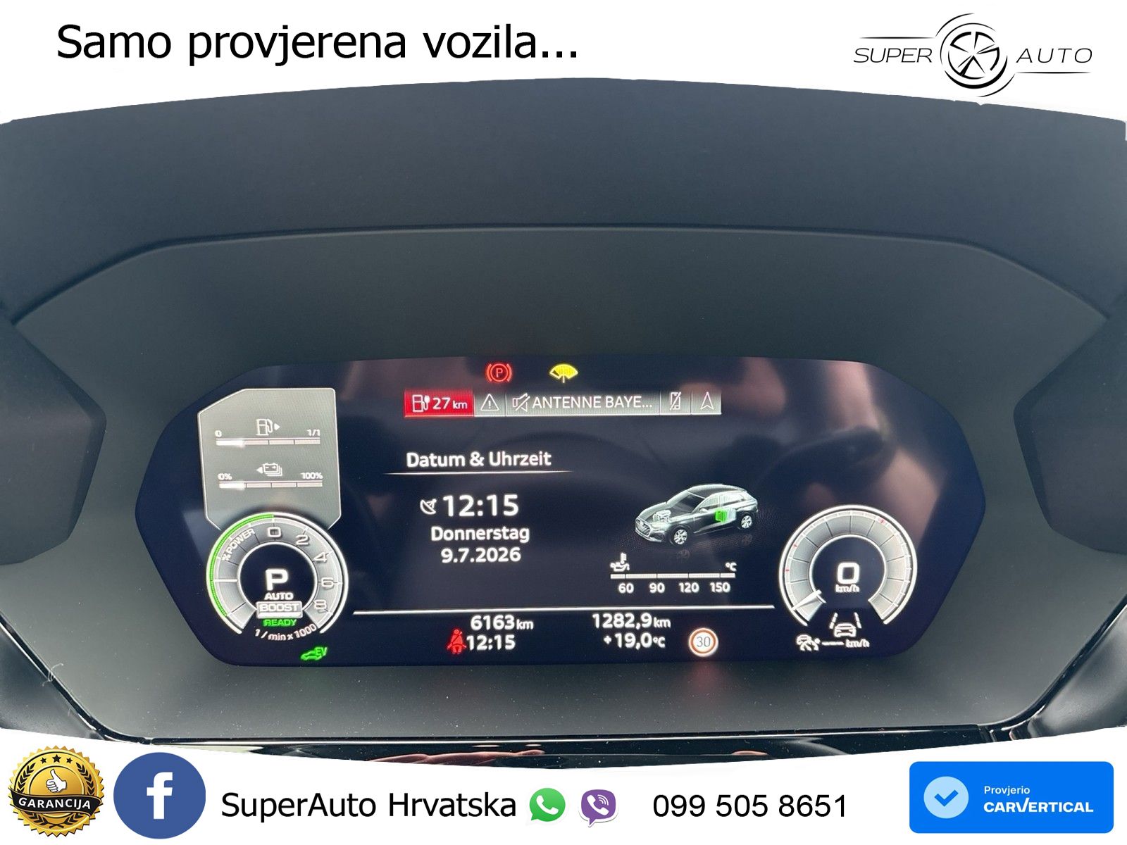 Audi A3 Sportback 40 TFSI e (204 KS) Plug-in Hybrid S tronic S line LED+GR SJED+ACC