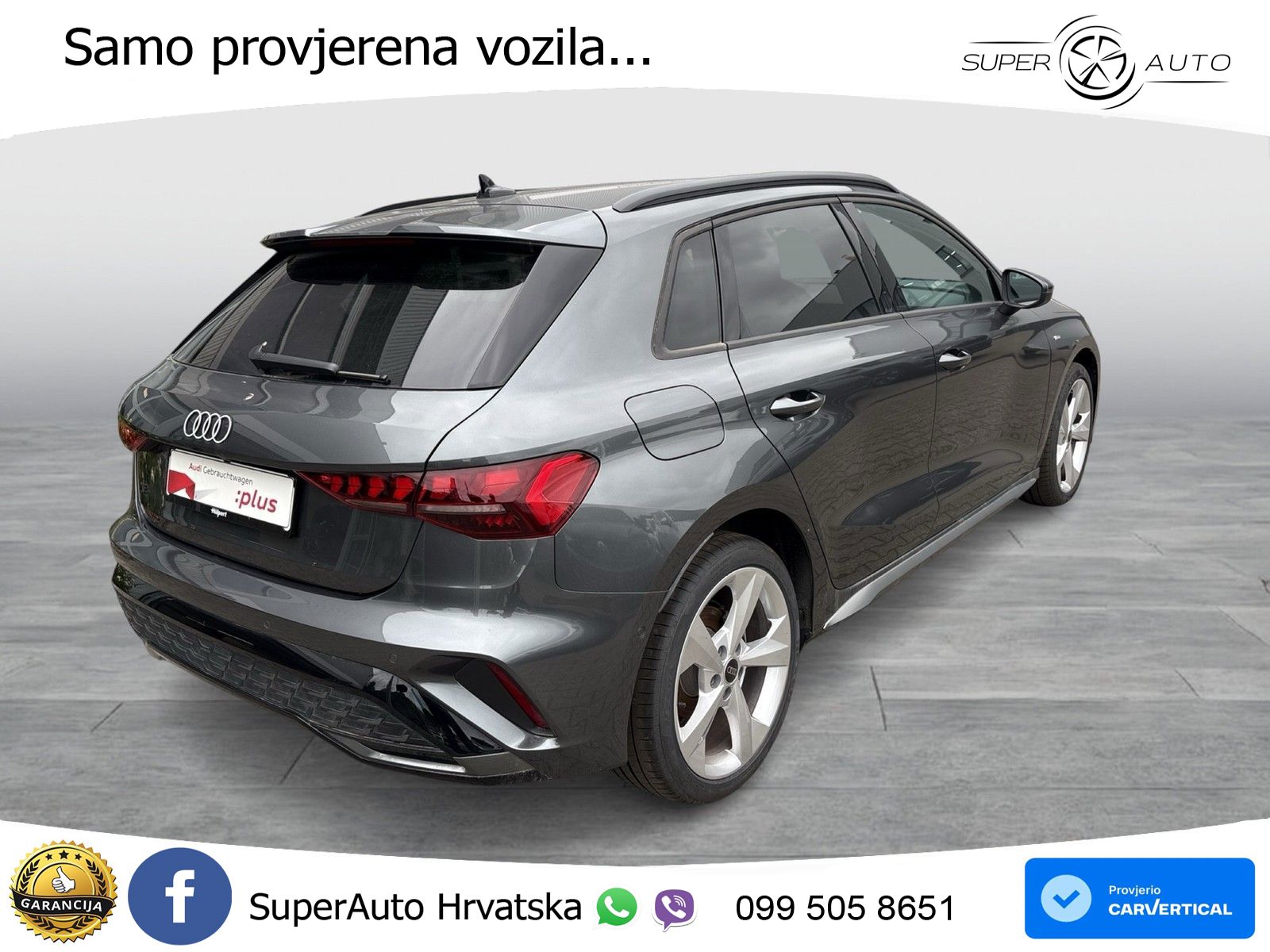 Audi A3 Sportback 40 TFSI e (204 KS) Plug-in Hybrid S tronic S line LED+GR SJED+ACC