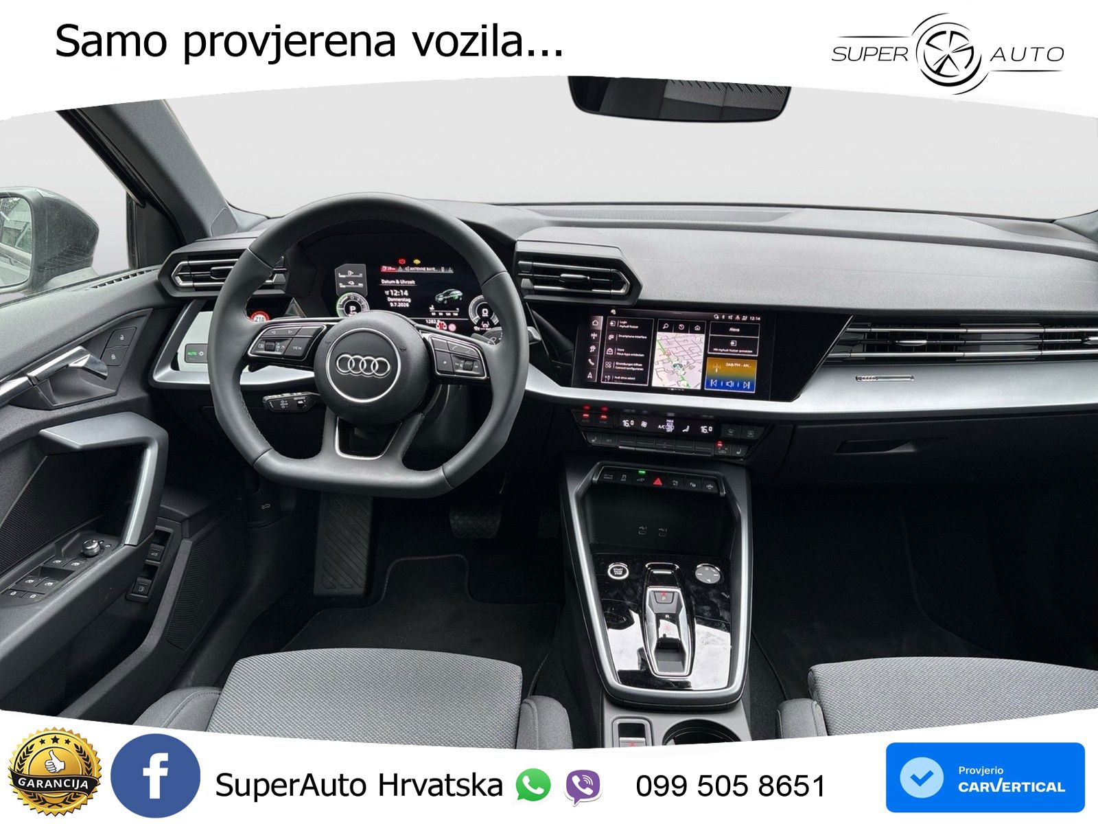 Audi A3 Sportback 40 TFSI e (204 KS) Plug-in Hybrid S tronic S line LED+GR SJED+ACC