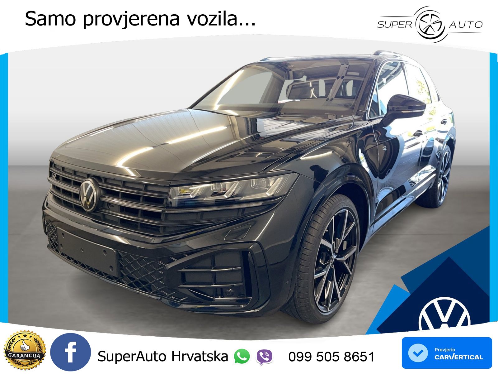Volkswagen Touareg 3.0 V6 TDI (286 KS) 4MOTION Tiptronic ZRAČNI+ACC+GR SJED+KAM+PANO