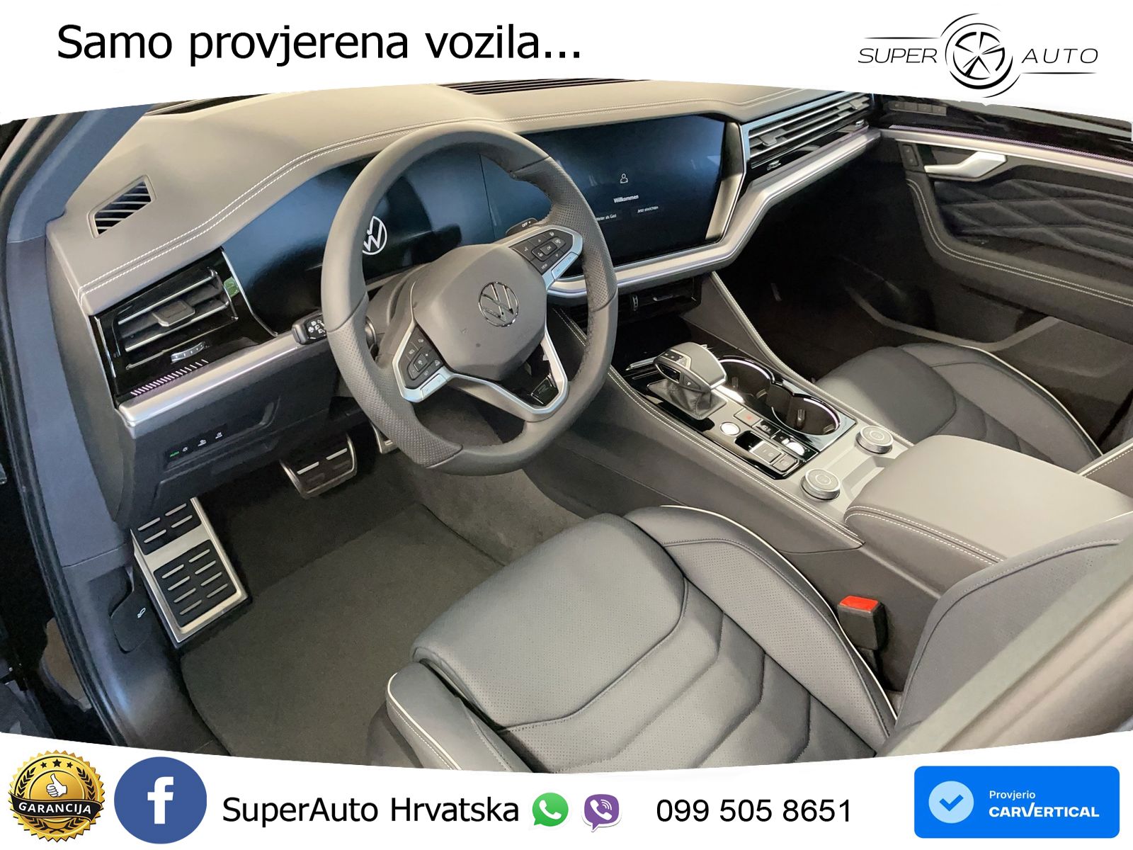 Volkswagen Touareg 3.0 V6 TDI (286 KS) 4MOTION Tiptronic ZRAČNI+ACC+GR SJED+KAM+PANO