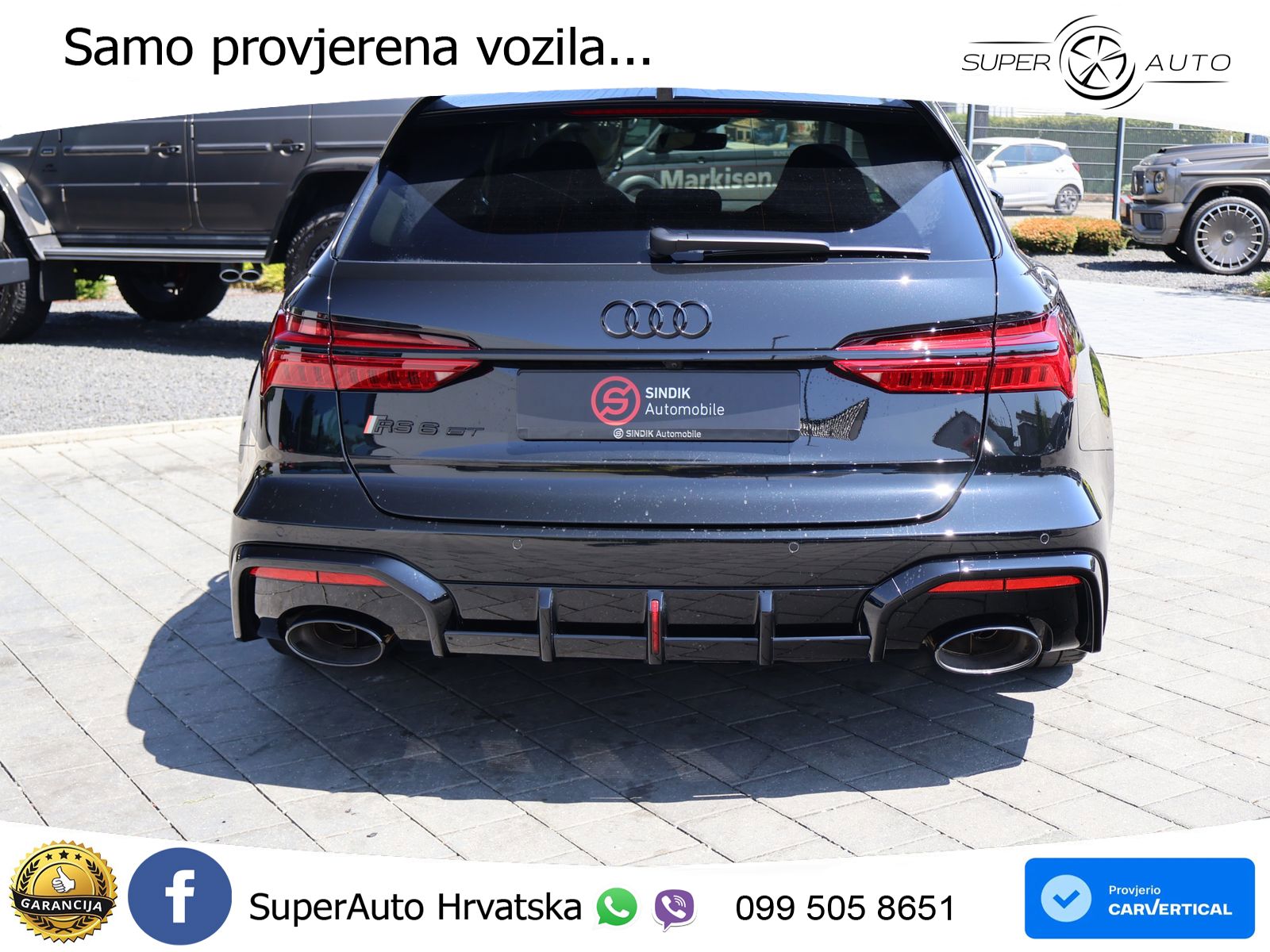 Audi RS6 Avant GT 4.0 TFSI V8 (630 KS) quattro tiptronic LED+GR SJED+ACC