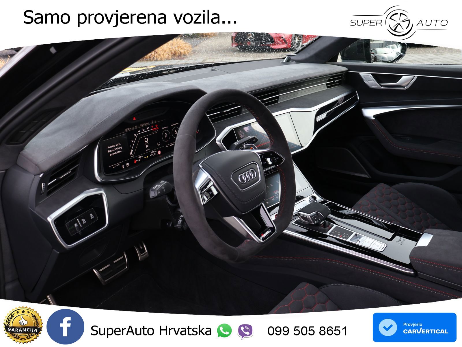 Audi RS6 Avant GT 4.0 TFSI V8 (630 KS) quattro tiptronic LED+GR SJED+ACC