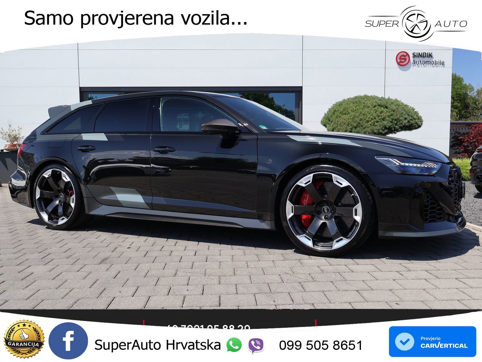 Audi RS6 Avant GT 4.0 TFSI V8 (630 KS) quattro tiptronic LED+GR SJED+ACC