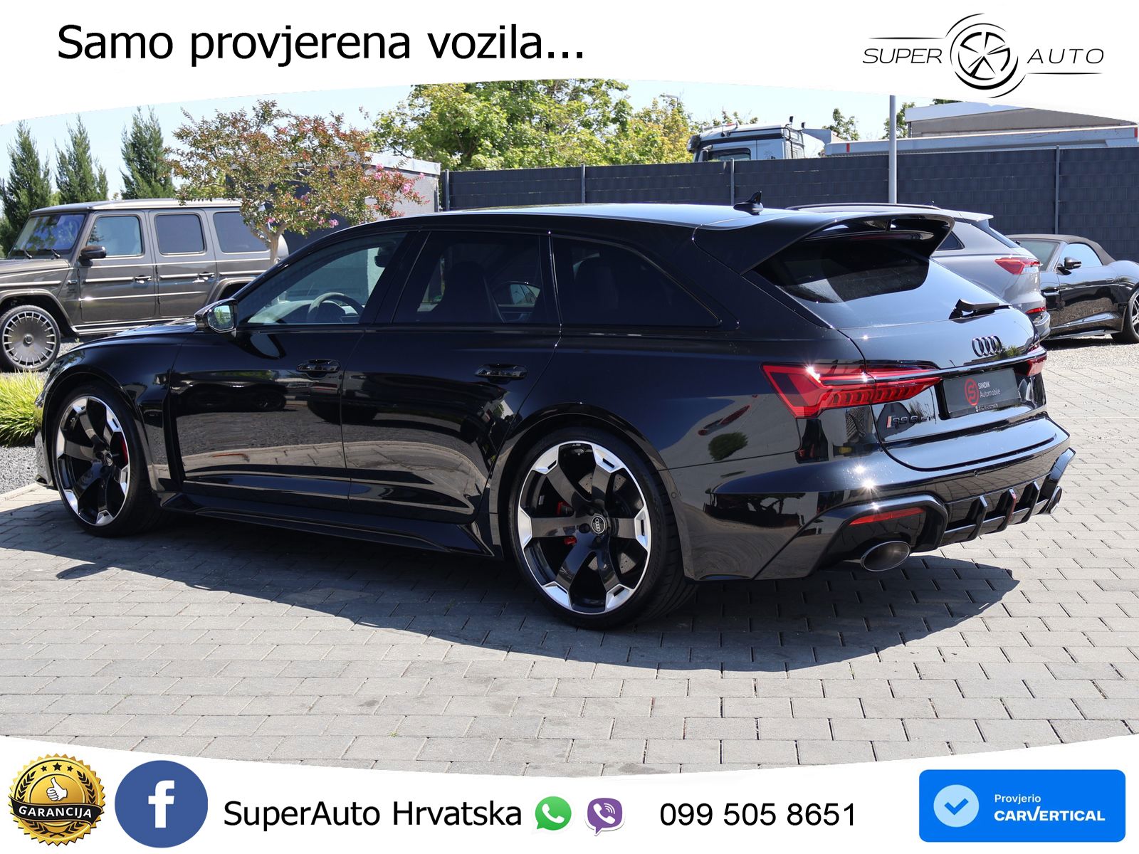 Audi RS6 Avant GT 4.0 TFSI V8 (630 KS) quattro tiptronic LED+GR SJED+ACC