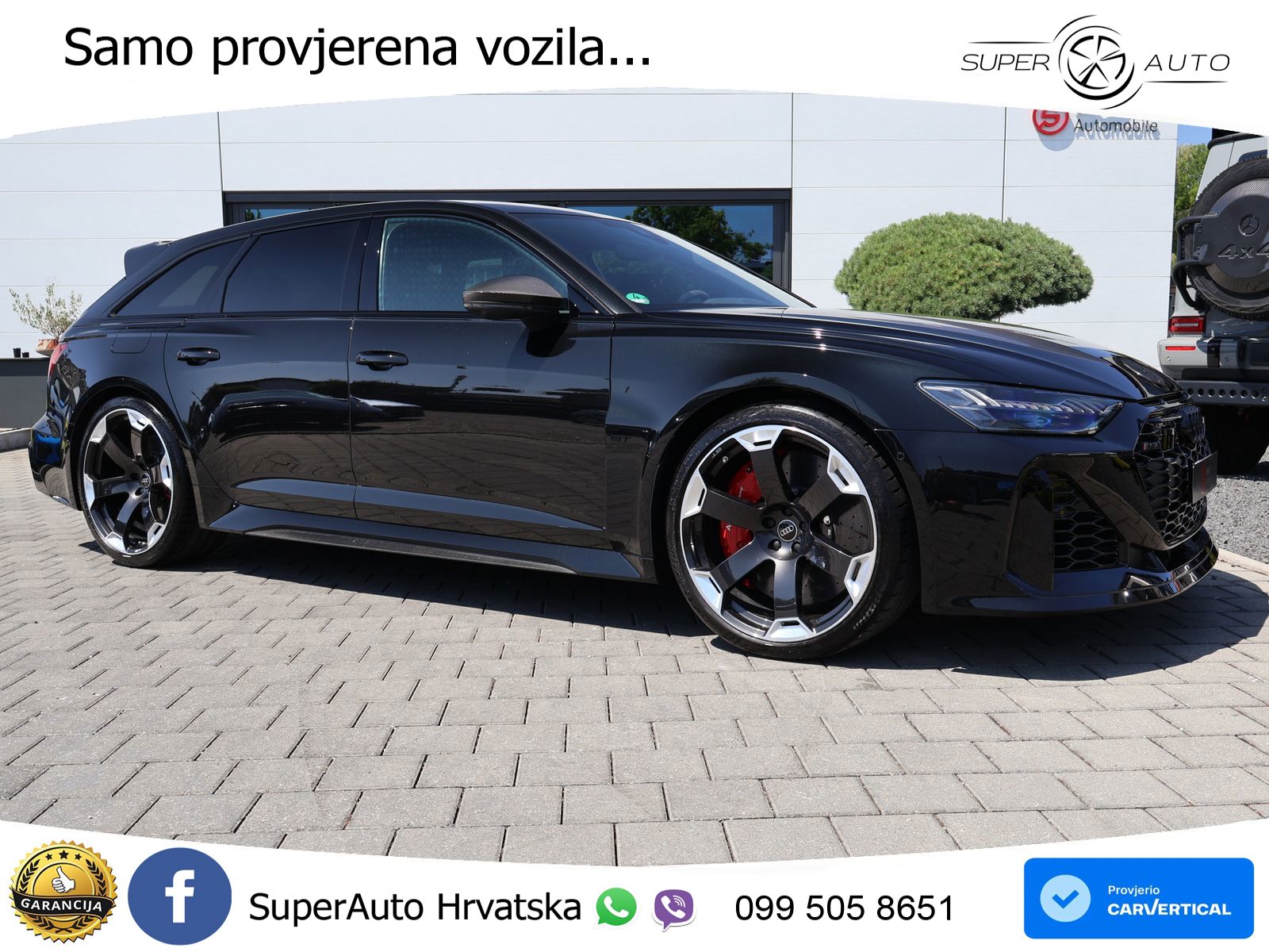 Audi RS6 Avant GT 4.0 TFSI V8 (630 KS) quattro tiptronic LED+GR SJED+ACC