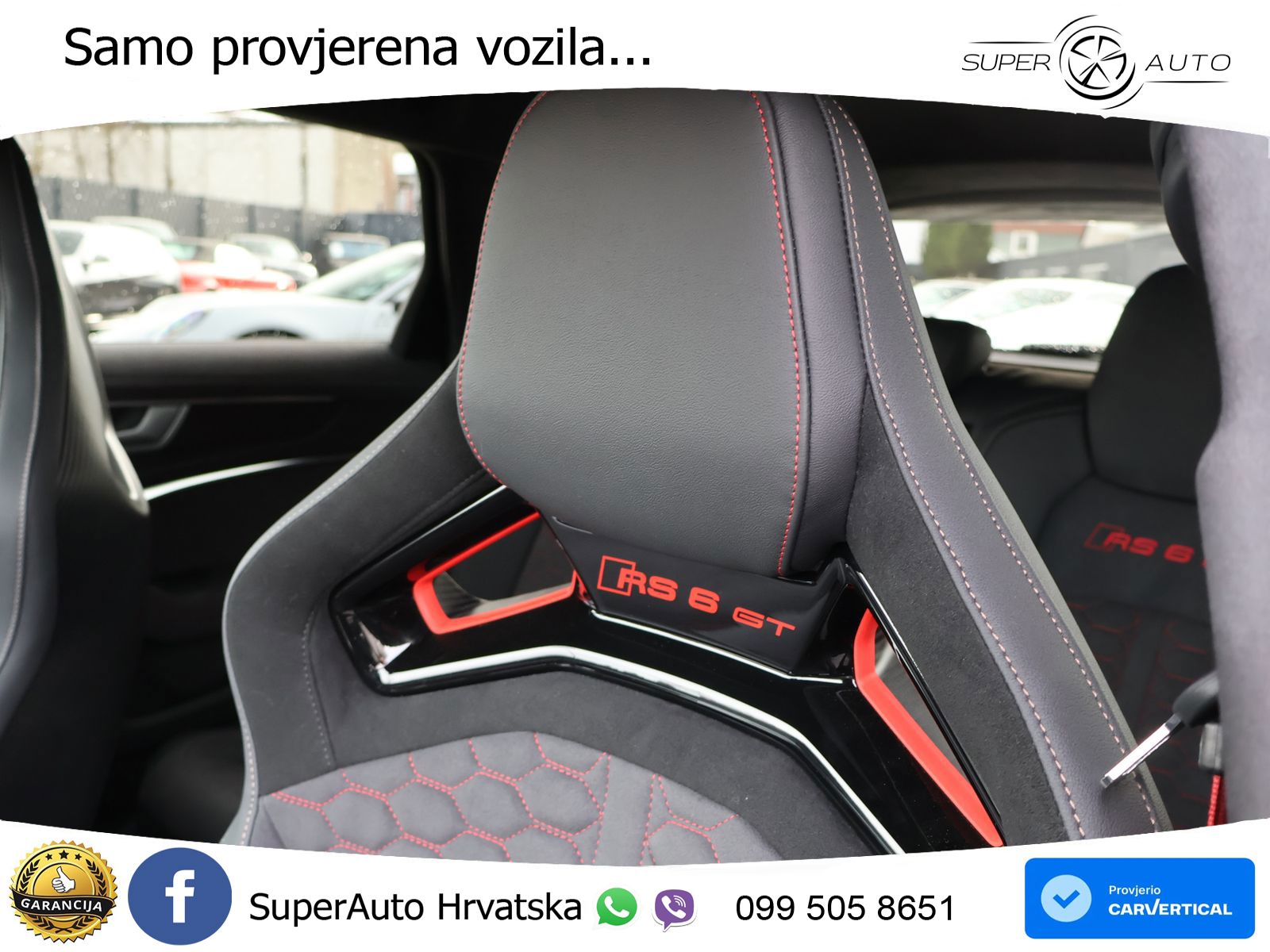 Audi RS6 Avant GT 4.0 TFSI V8 (630 KS) quattro tiptronic LED+GR SJED+ACC