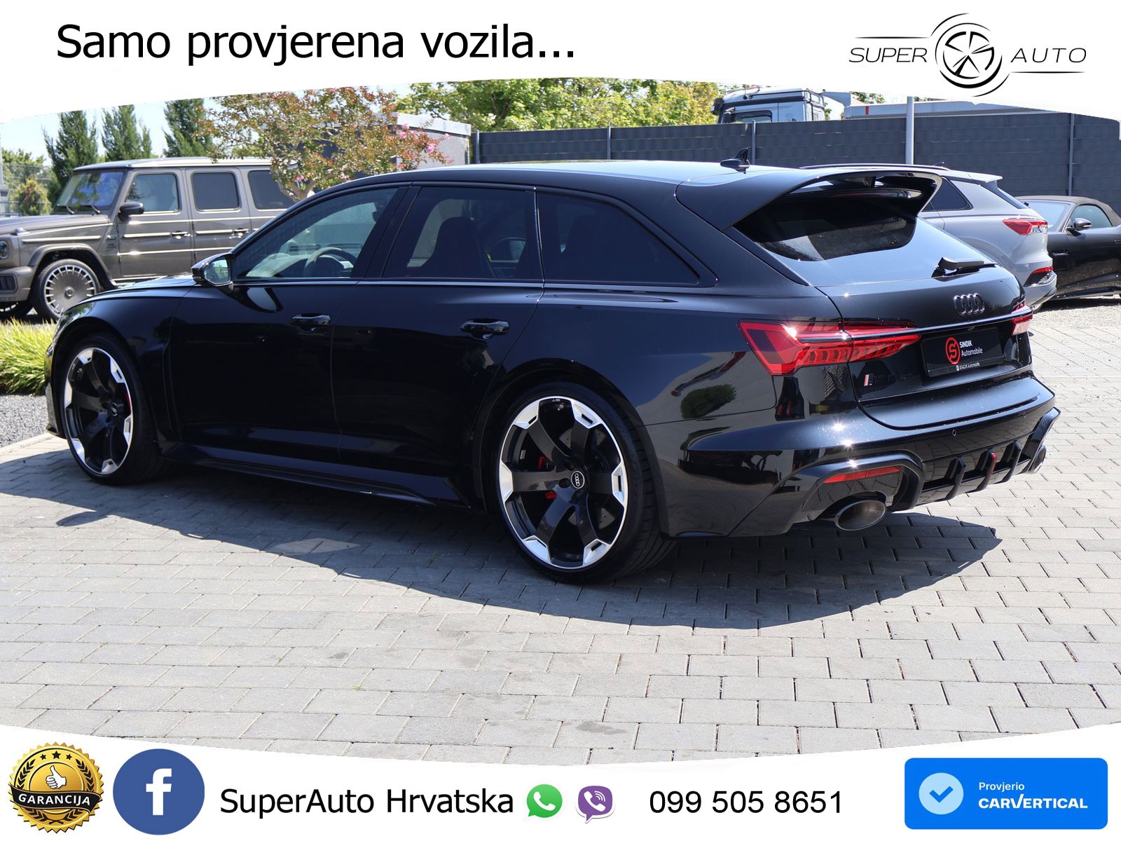 Audi RS6 Avant GT 4.0 TFSI V8 (630 KS) quattro tiptronic LED+GR SJED+ACC