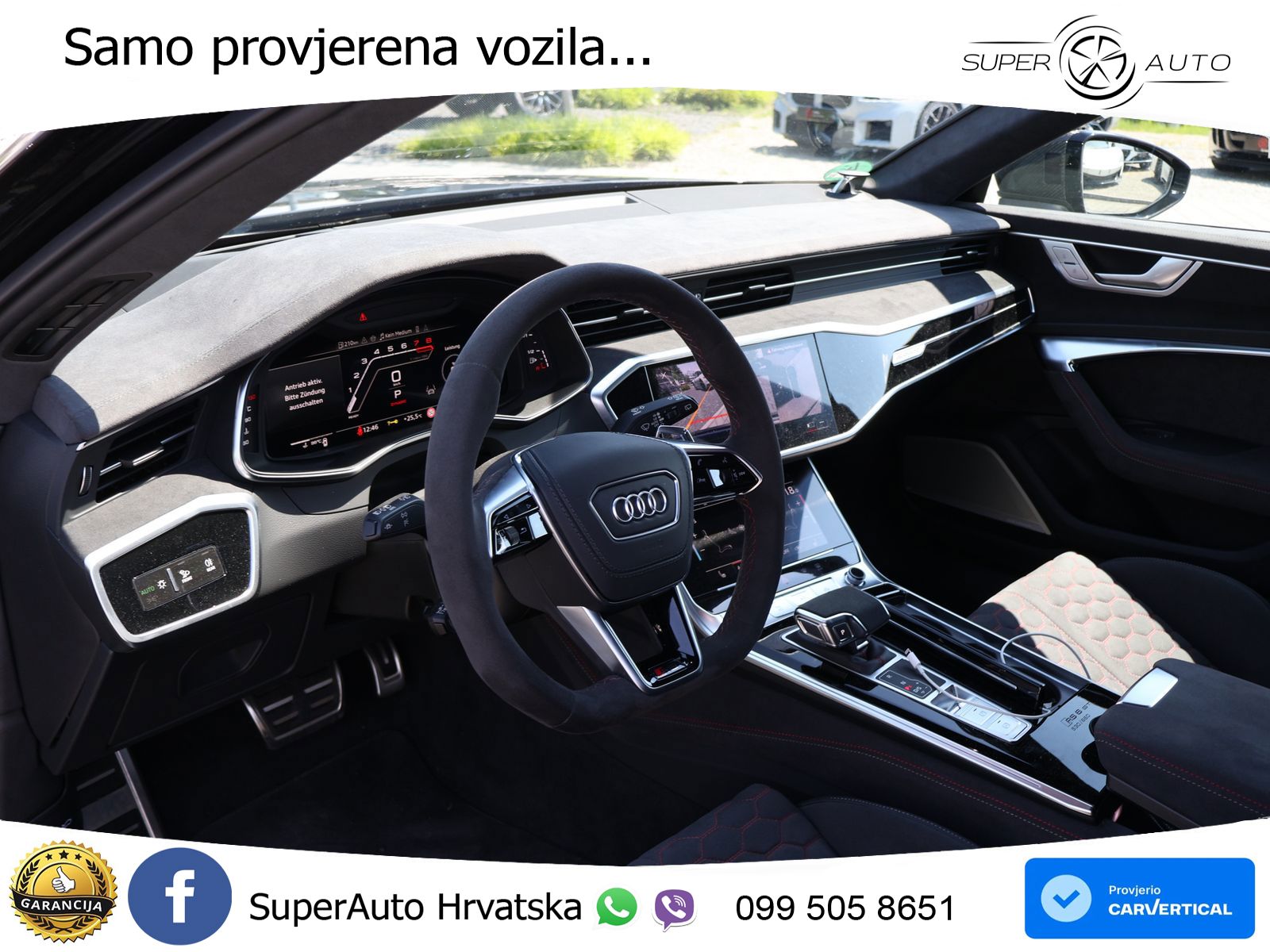 Audi RS6 Avant GT 4.0 TFSI V8 (630 KS) quattro tiptronic LED+GR SJED+ACC