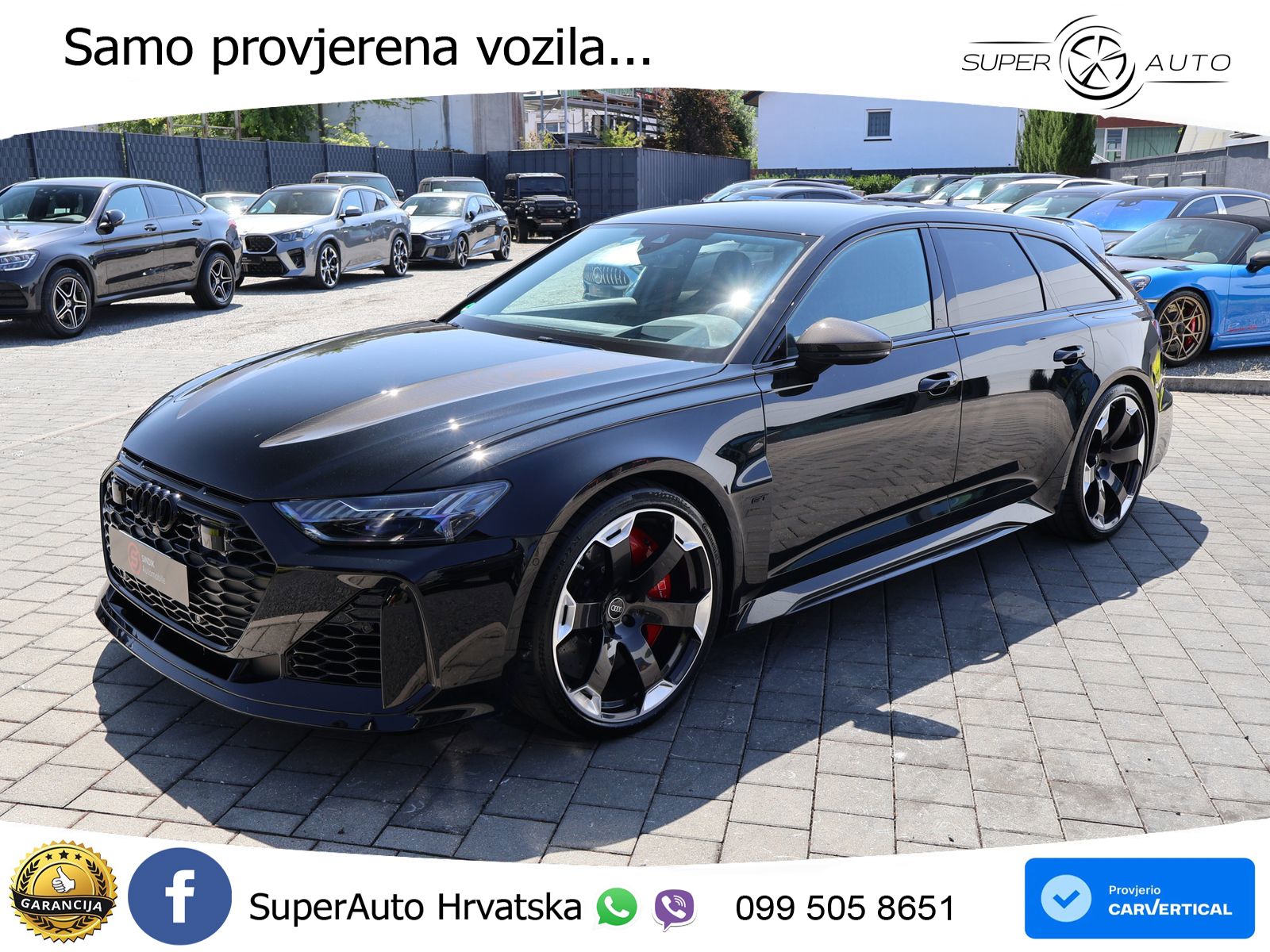 Audi RS6 Avant GT 4.0 TFSI V8 (630 KS) quattro tiptronic LED+GR SJED+ACC