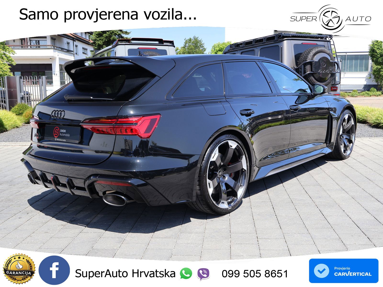 Audi RS6 Avant GT 4.0 TFSI V8 (630 KS) quattro tiptronic LED+GR SJED+ACC