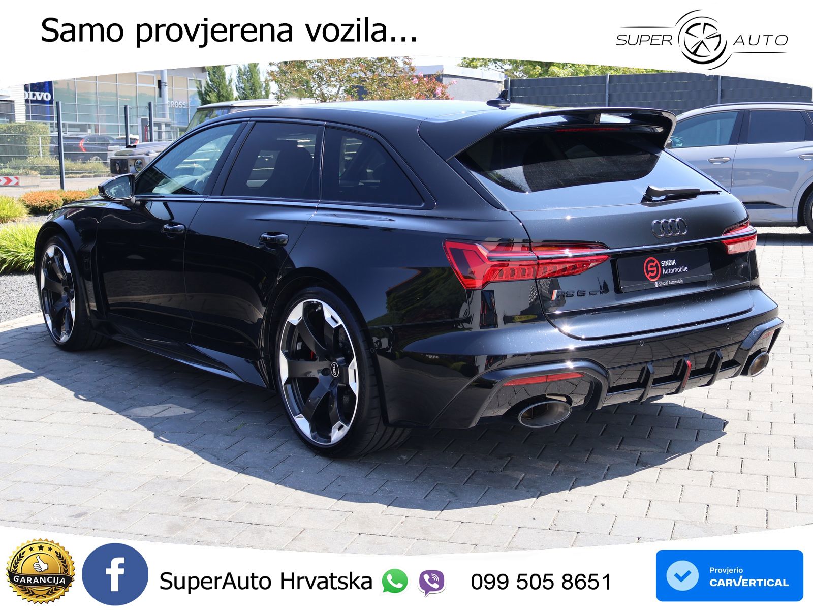 Audi RS6 Avant GT 4.0 TFSI V8 (630 KS) quattro tiptronic LED+GR SJED+ACC