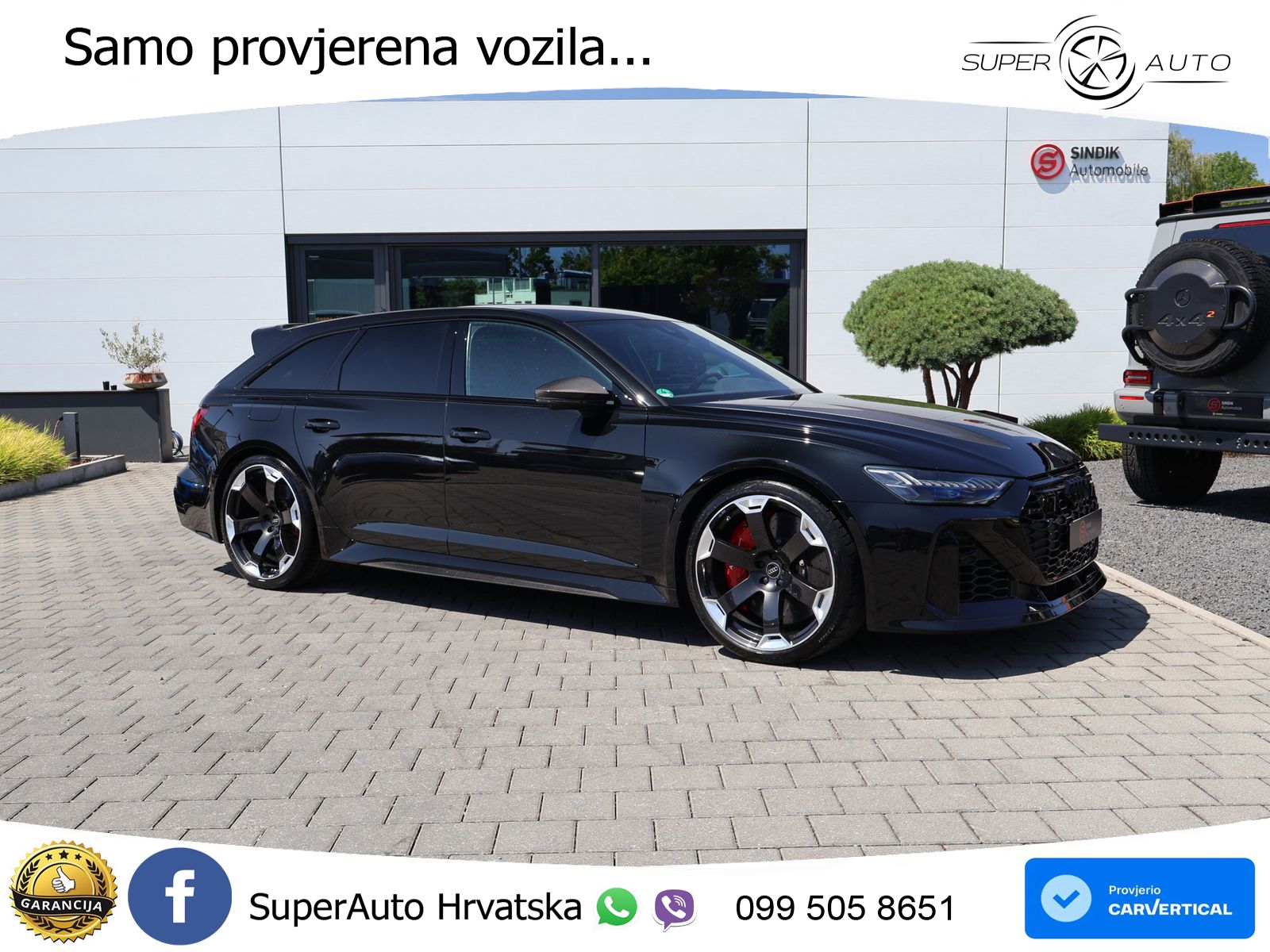 Audi RS6 Avant GT 4.0 TFSI V8 (630 KS) quattro tiptronic LED+GR SJED+ACC