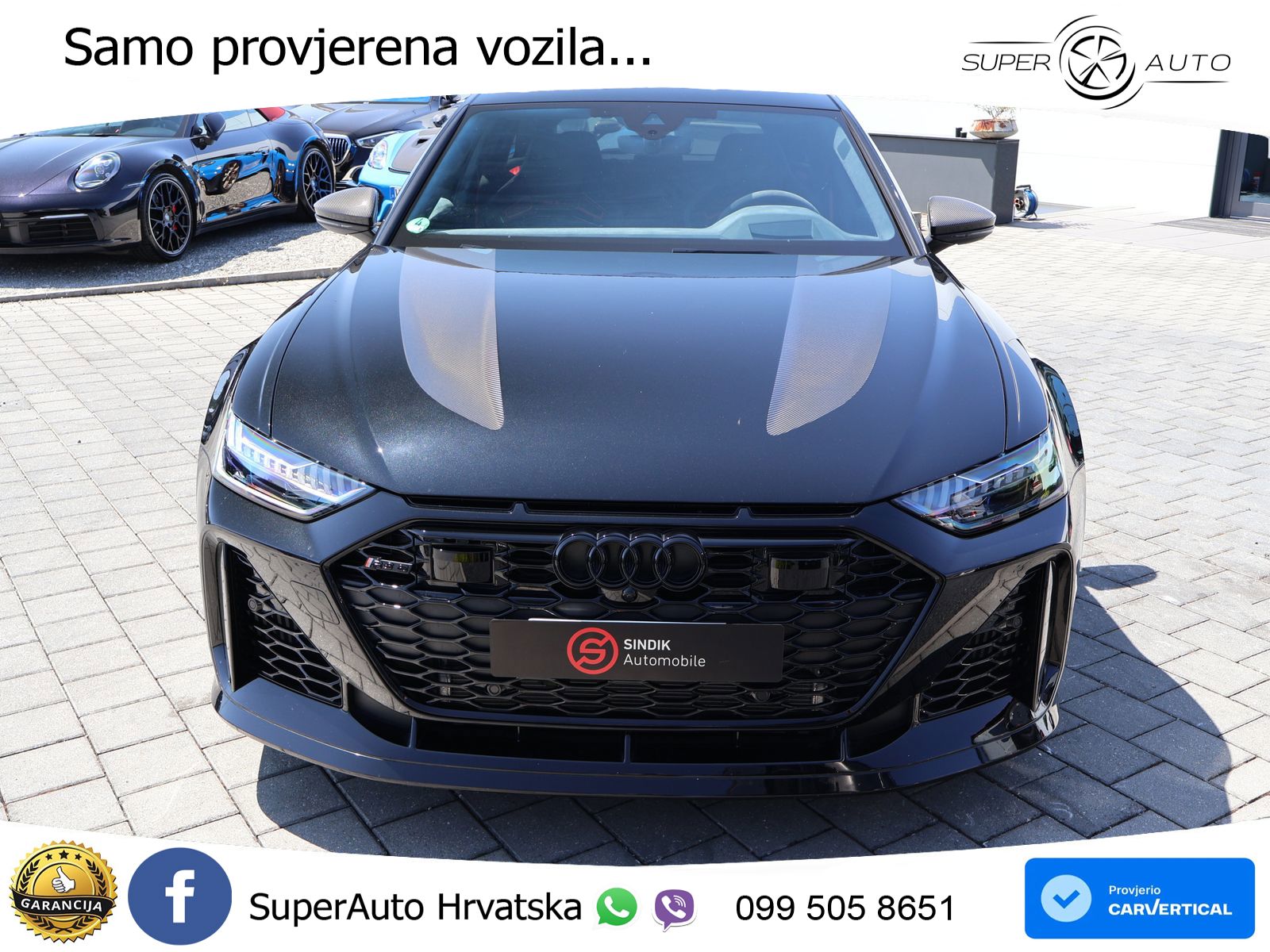 Audi RS6 Avant GT 4.0 TFSI V8 (630 KS) quattro tiptronic LED+GR SJED+ACC