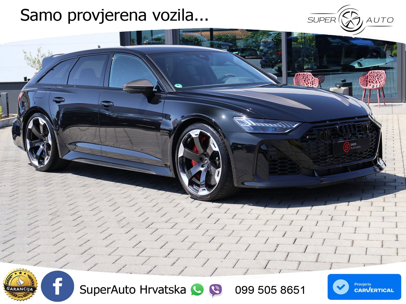 Audi RS6 Avant GT 4.0 TFSI V8 (630 KS) quattro tiptronic LED+GR SJED+ACC