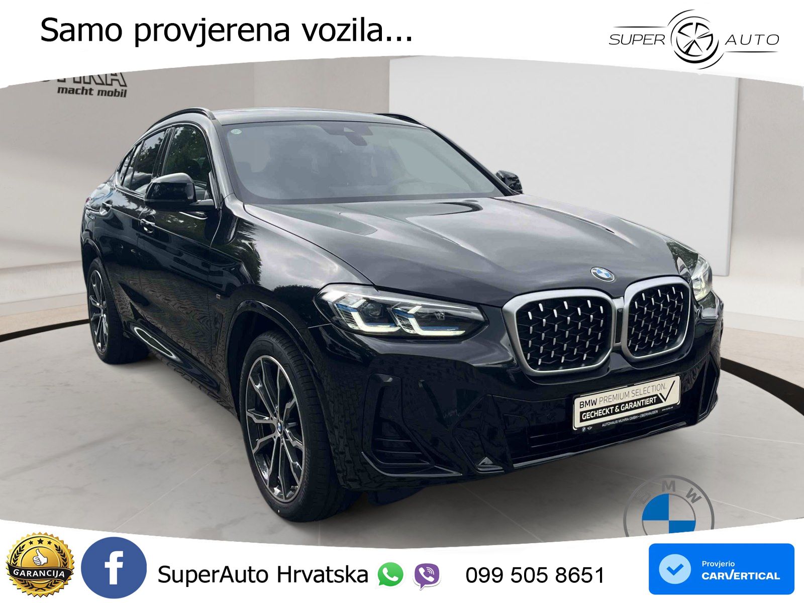 BMW X4 30d (286 KS) xDrive Steptronic M Sport LED+GR SJED+ACC