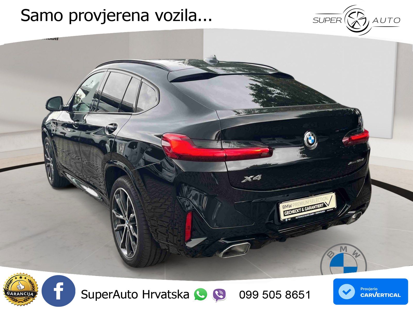 BMW X4 30d (286 KS) xDrive Steptronic M Sport LED+GR SJED+ACC