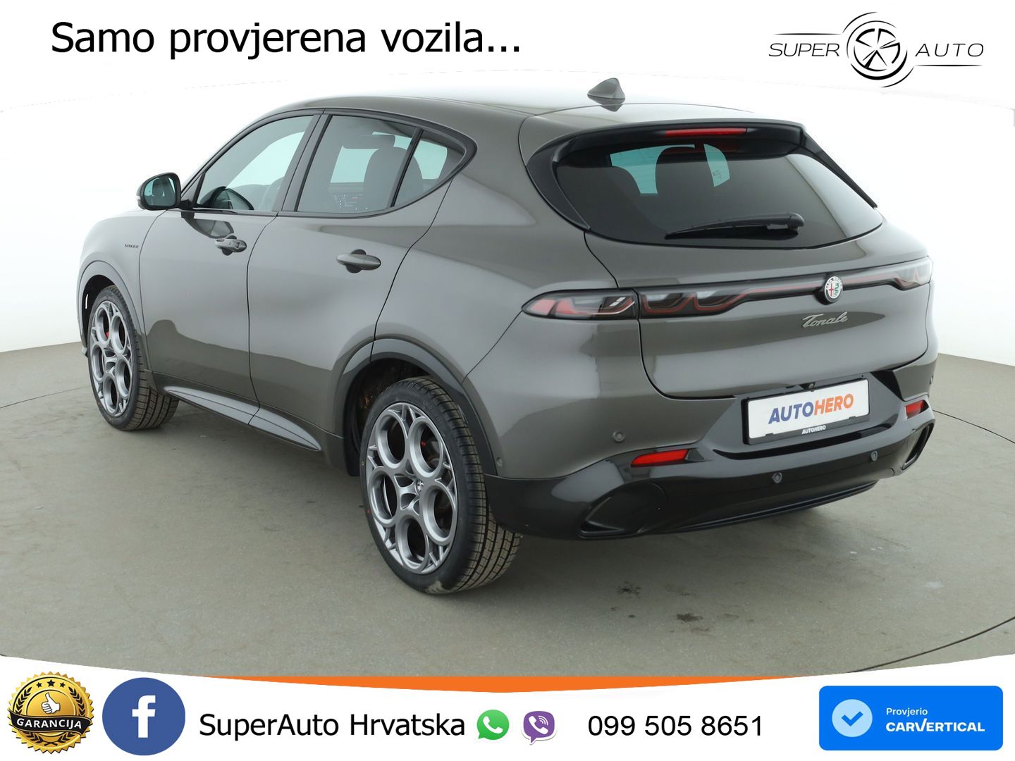 Alfa Romeo Tonale 1.5 VGT (160 KS) 48V-Hybrid TCT LED+GR SJED+ACC
