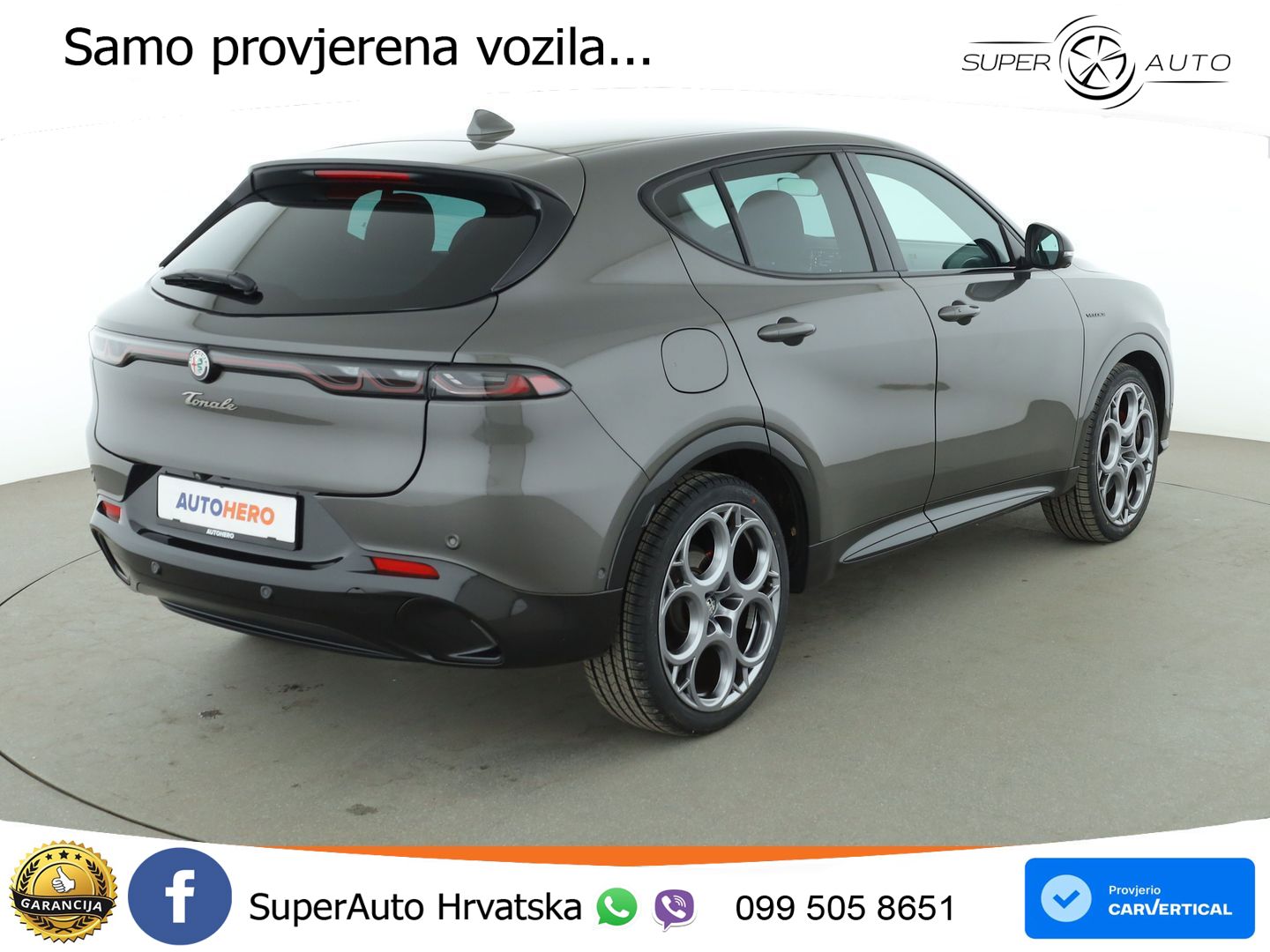 Alfa Romeo Tonale 1.5 VGT (160 KS) 48V-Hybrid TCT LED+GR SJED+ACC