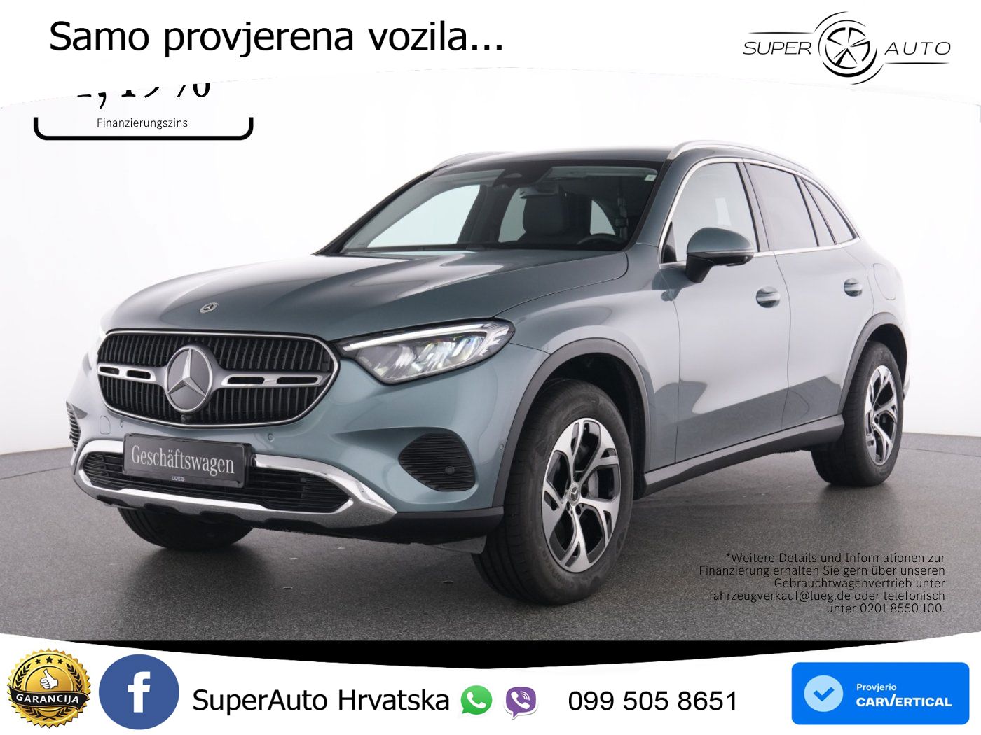 Mercedes GLC 300e (313 KS) 4MATIC 9G-TRONIC Avantgarde LED+GR SJED+ACC
