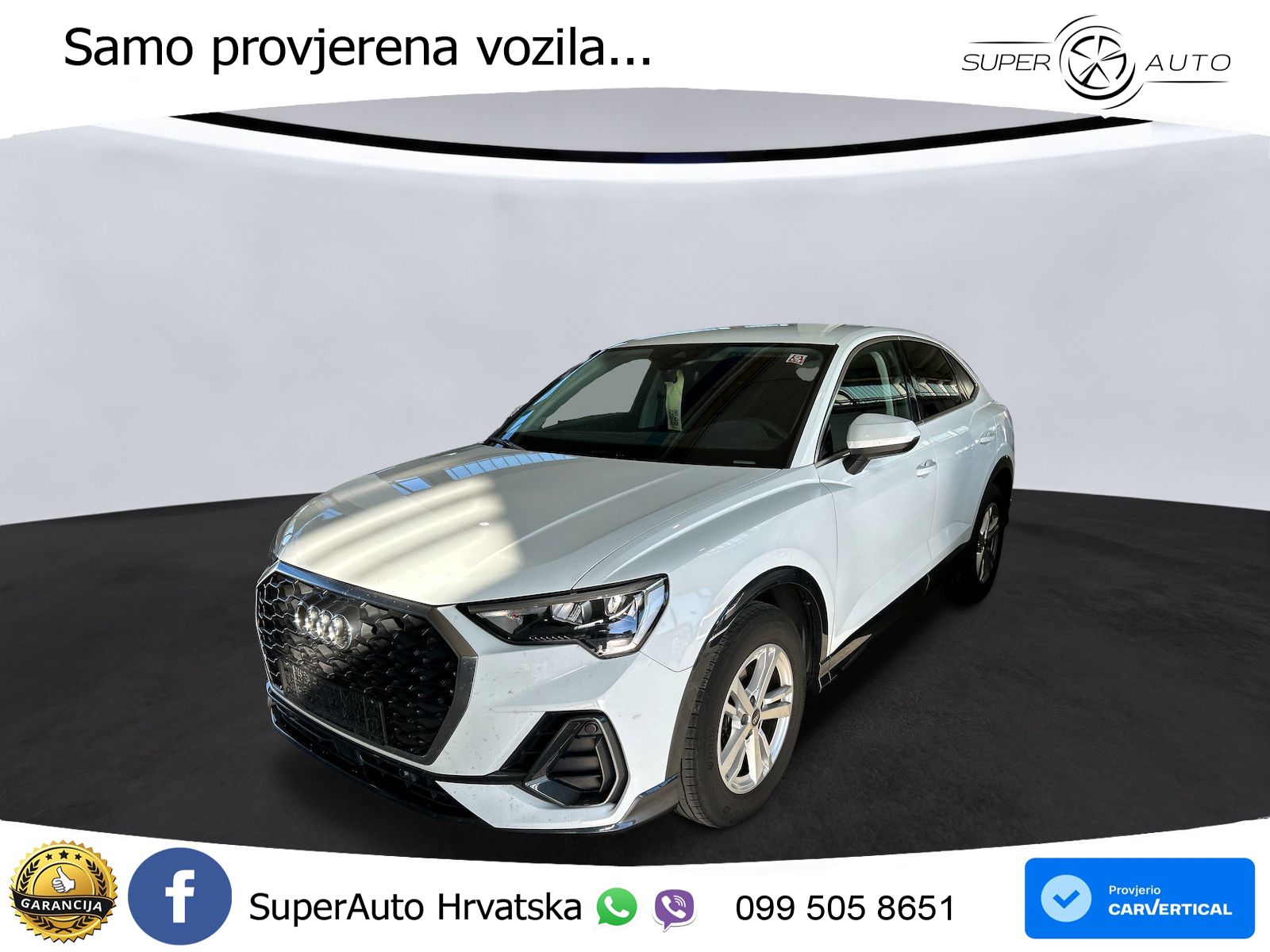 Audi Q3 Sportback 35 TDI (150 KS) S tronic LED+GR SJED+ACC