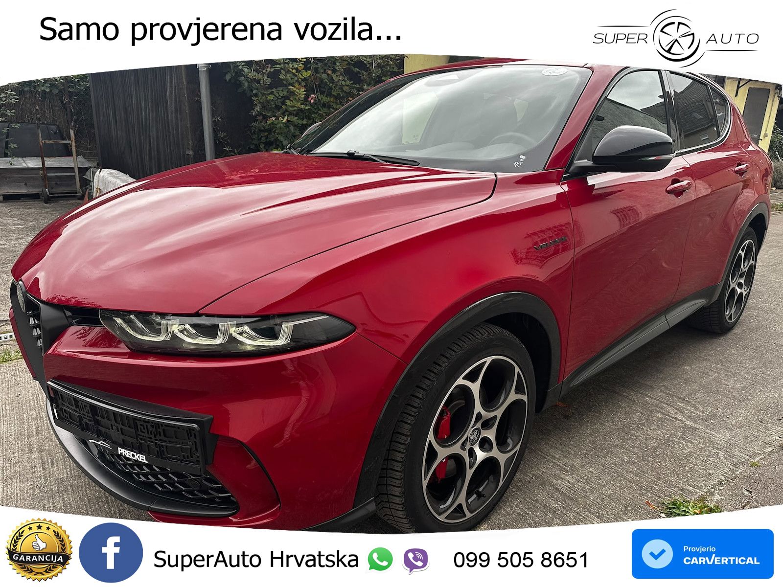 Alfa Romeo Tonale 1.5 VGT (160 KS) 48V-Hybrid TCT