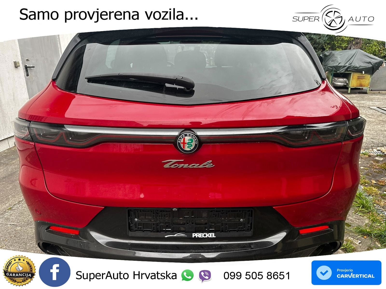 Alfa Romeo Tonale 1.5 VGT (160 KS) 48V-Hybrid TCT