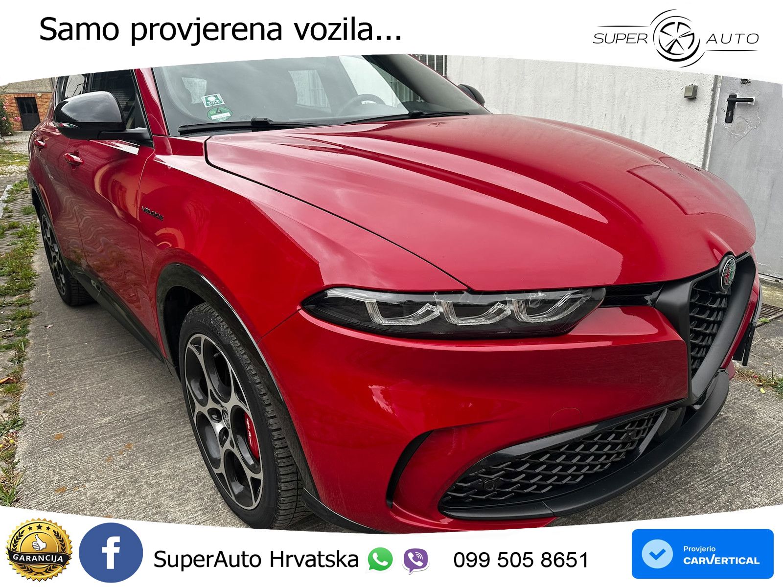 Alfa Romeo Tonale 1.5 VGT (160 KS) 48V-Hybrid TCT