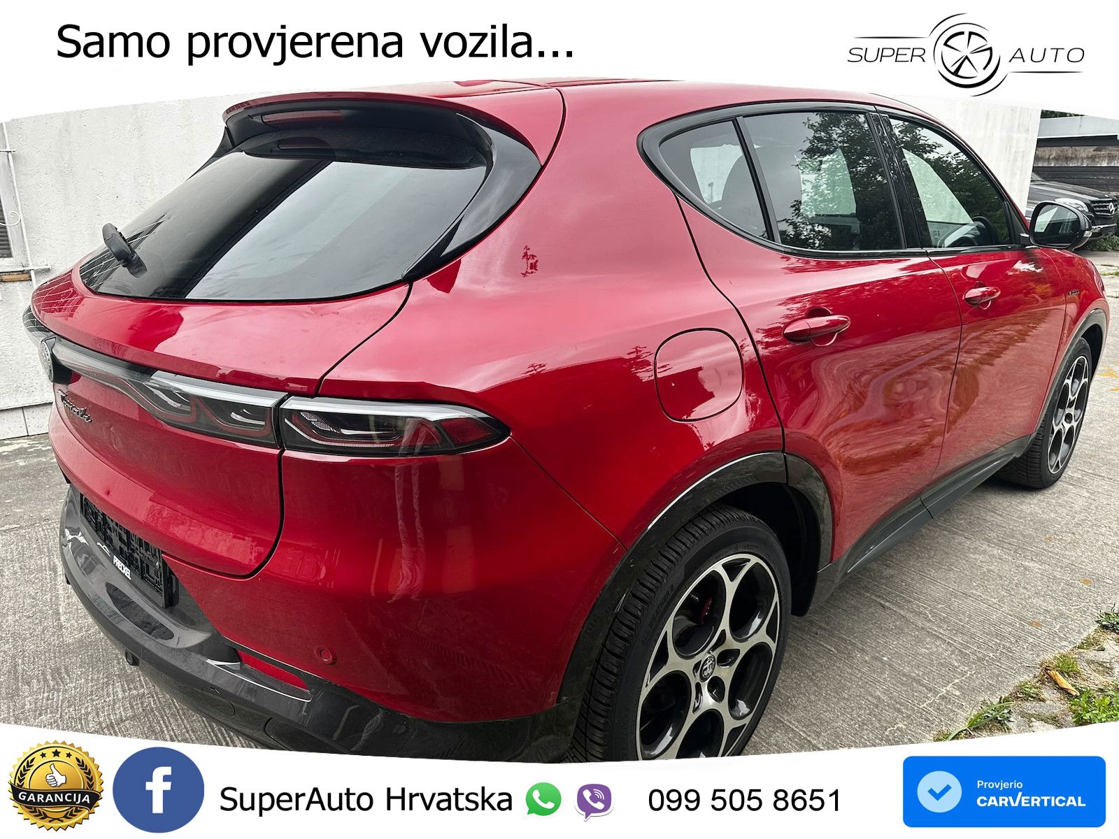 Alfa Romeo Tonale 1.5 VGT (160 KS) 48V-Hybrid TCT