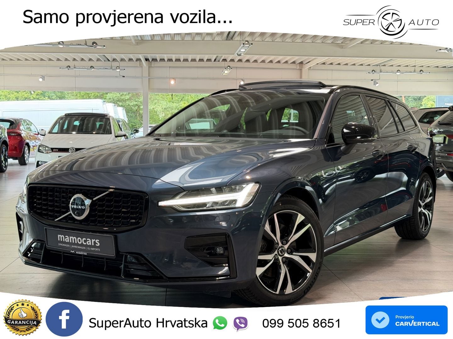 Volvo V60 2.0 B4 Benzin DCT ACC+HEAD+4xGR SJED+360+PANO