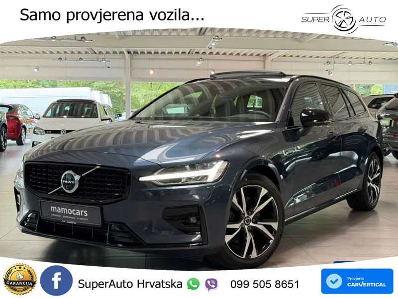 Volvo V60 2.0 B4 Benzin DCT ACC+HEAD+4xGR SJED+360+PANO