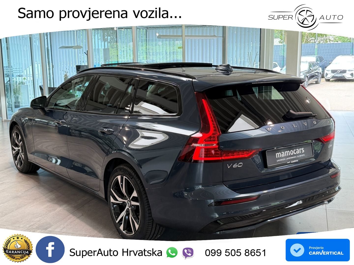 Volvo V60 2.0 B4 Benzin DCT ACC+HEAD+4xGR SJED+360+PANO