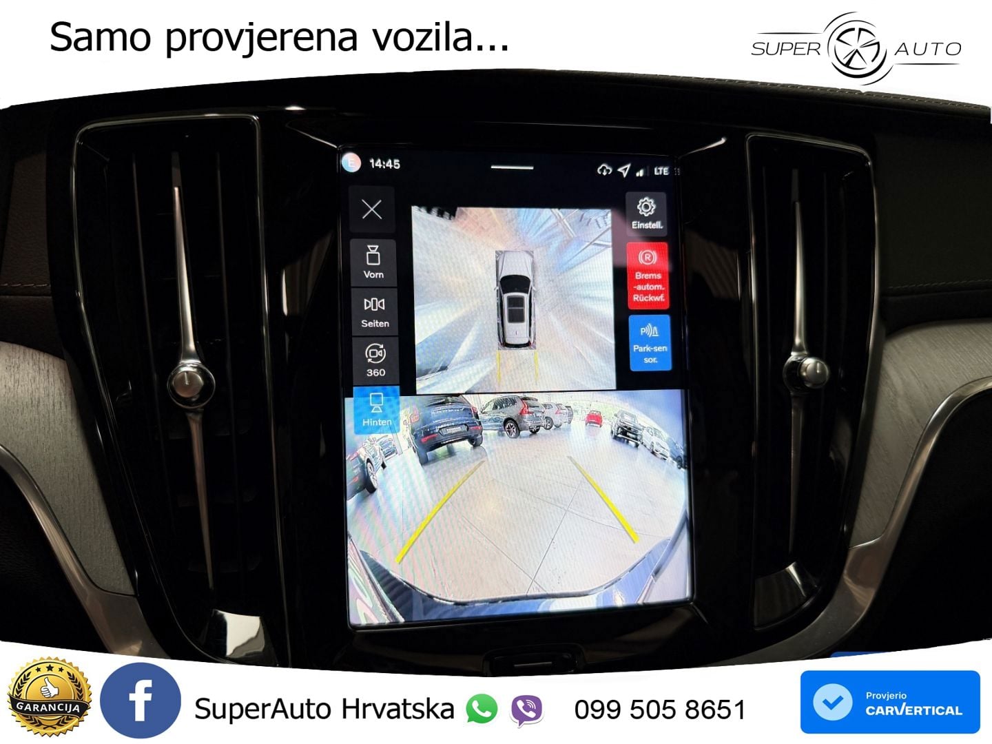 Volvo V60 2.0 B4 Benzin DCT ACC+HEAD+4xGR SJED+360+PANO