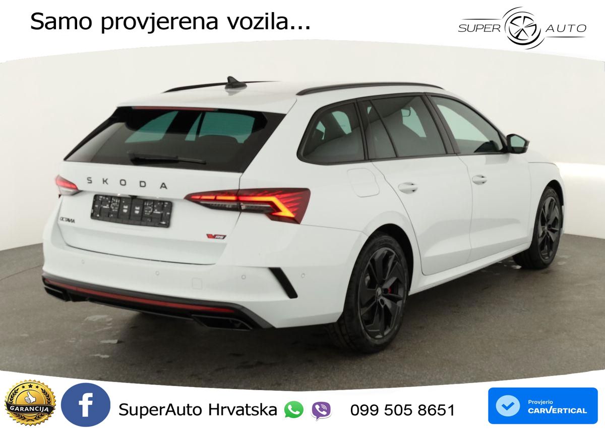 Škoda Octavia Combi RS 2.0 TSI (265 KS) DSG LED+GR SJED+ACC