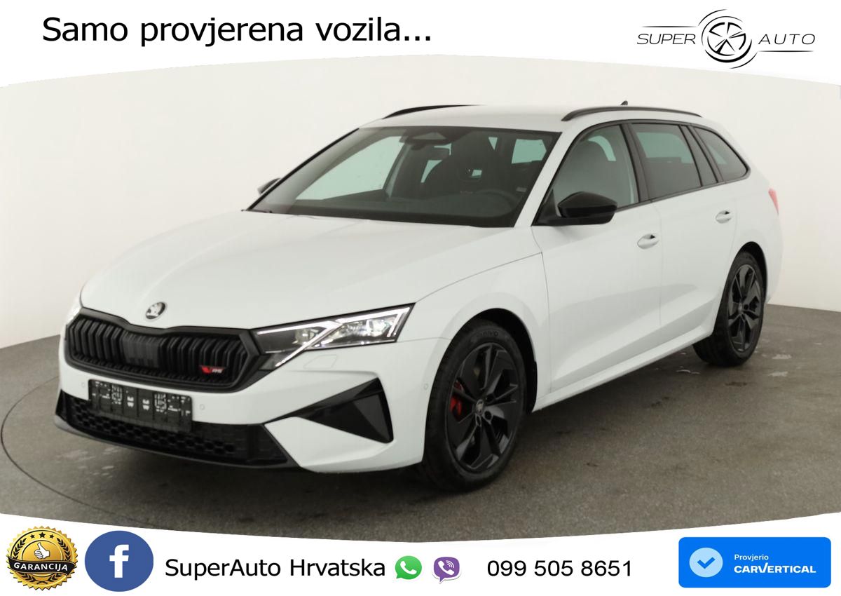 Škoda Octavia Combi RS 2.0 TSI (265 KS) DSG LED+GR SJED+ACC