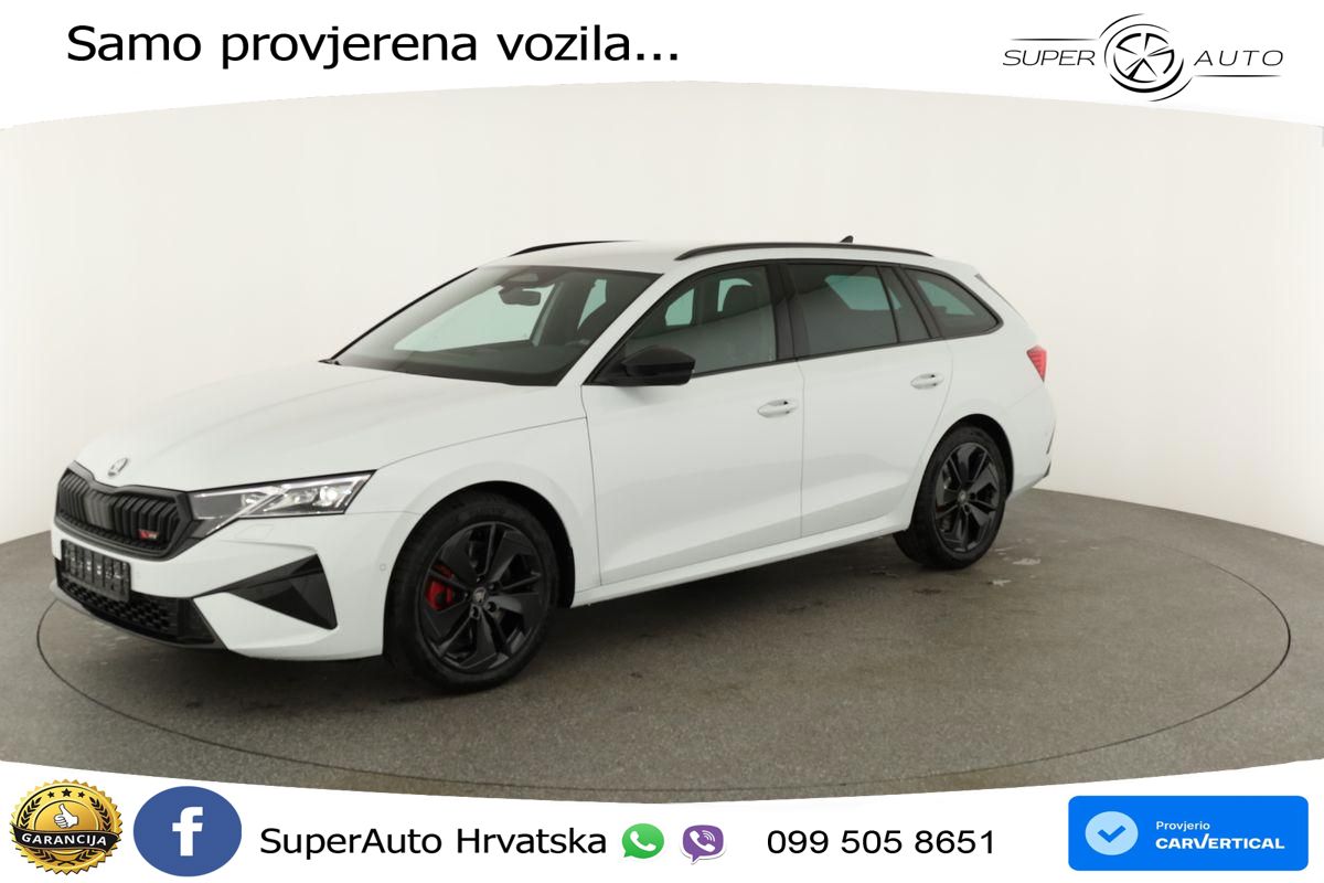 Škoda Octavia Combi RS 2.0 TSI (265 KS) DSG LED+GR SJED+ACC