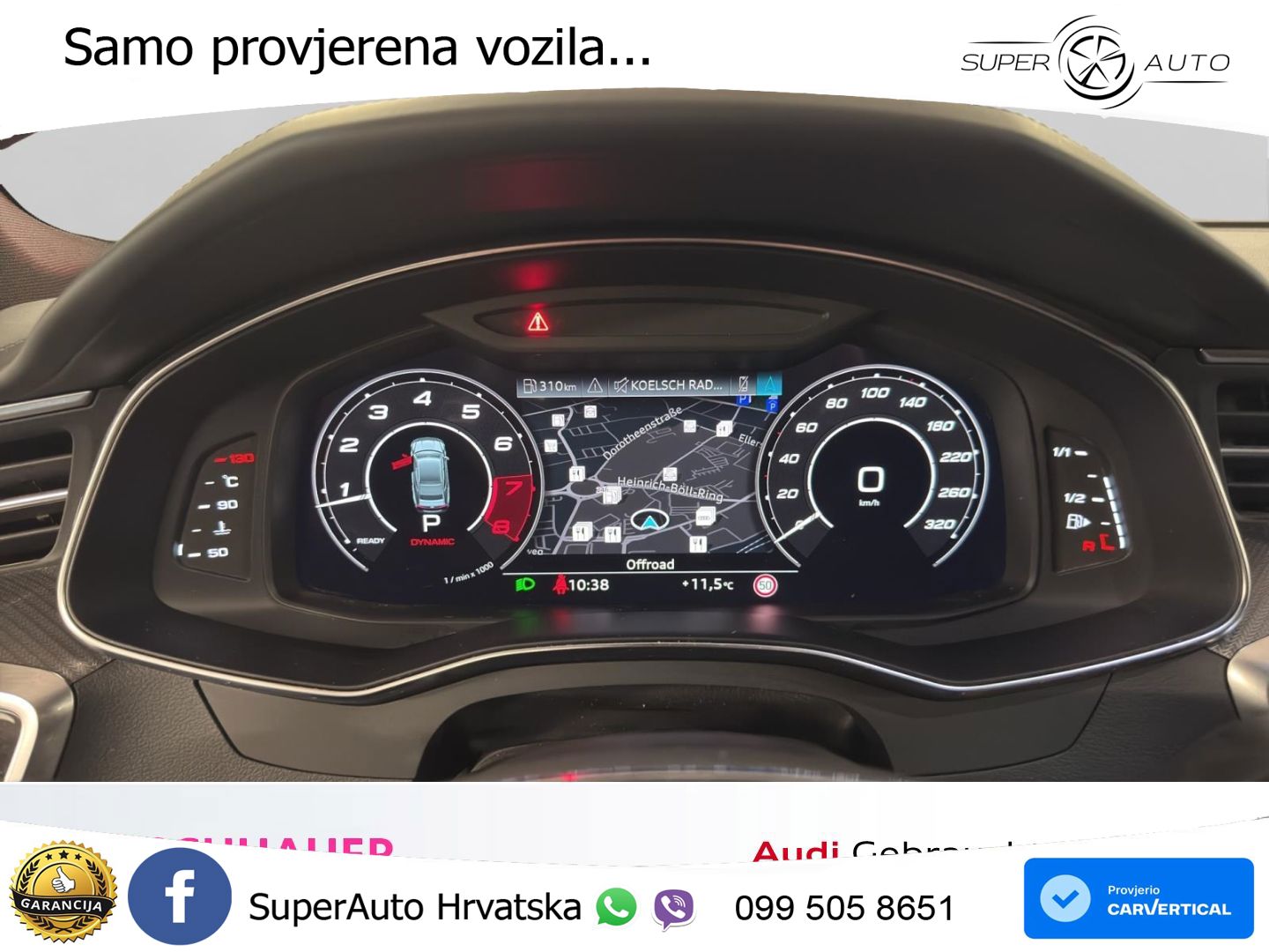 Audi RS7 4.0 TFSI V8 (600 KS) quattro tiptronic MATRIX+GR SJED+KAM
