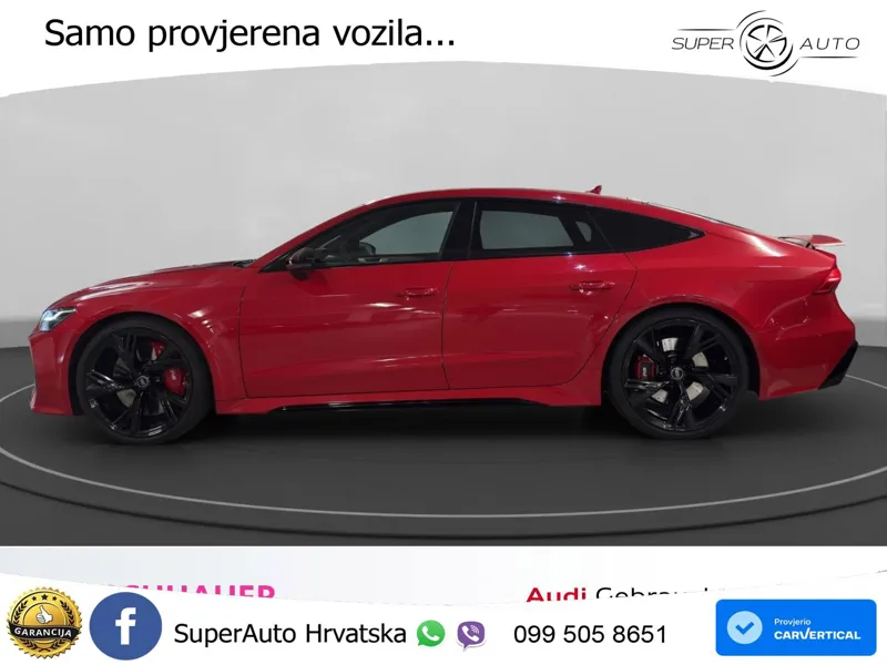Audi RS7 4.0 TFSI V8 (600 KS) quattro tiptronic MATRIX+GR SJED+KAM