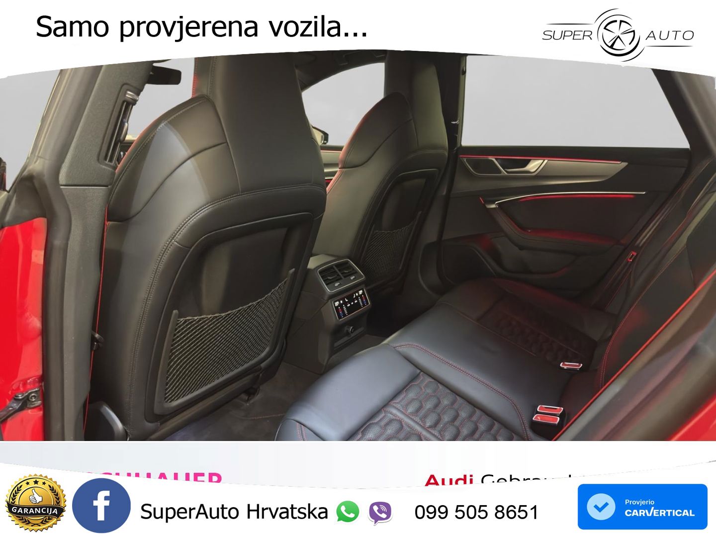 Audi RS7 4.0 TFSI V8 (600 KS) quattro tiptronic MATRIX+GR SJED+KAM